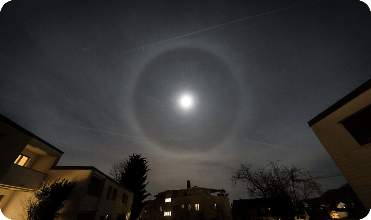 빛 번짐 및 섬광