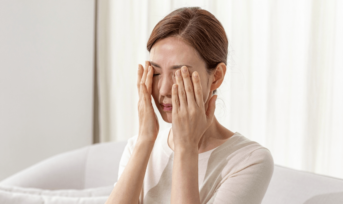 흡수율을 높이는 '눈구석 압박’